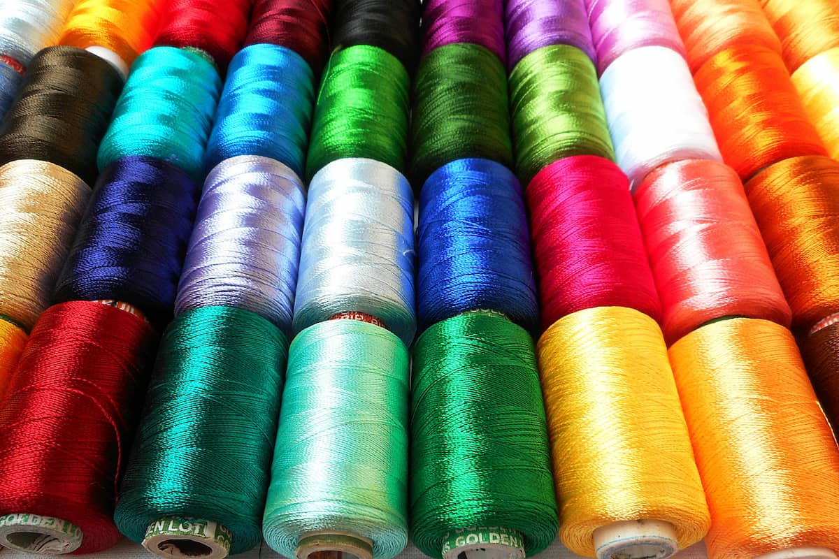  buy the best types of white silk thread at a cheap price 