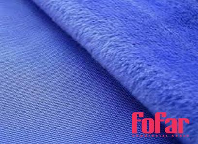 The purchase price of tricot blue fabric + training