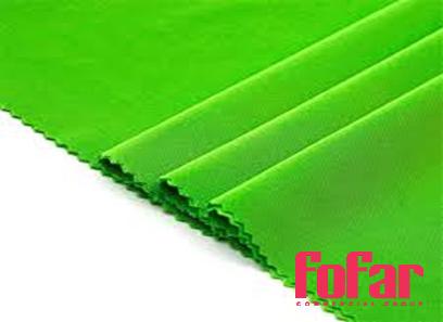 The purchase price of tricot green fabric + training